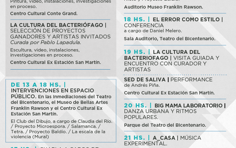 UN FESTIVAL QUE CONJUGARÁ EXPERIMENTACIÓN ARTÍSTICA Y CRUCE DE LENGUAJES