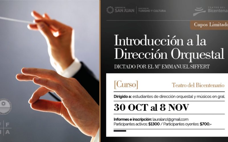 Curso de Introducción a la Dirección Orquestal